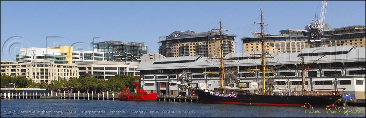 Peter Bellingham Photography Carpentaria Lightship - Sydney  NSW (PBH4 00 9710)